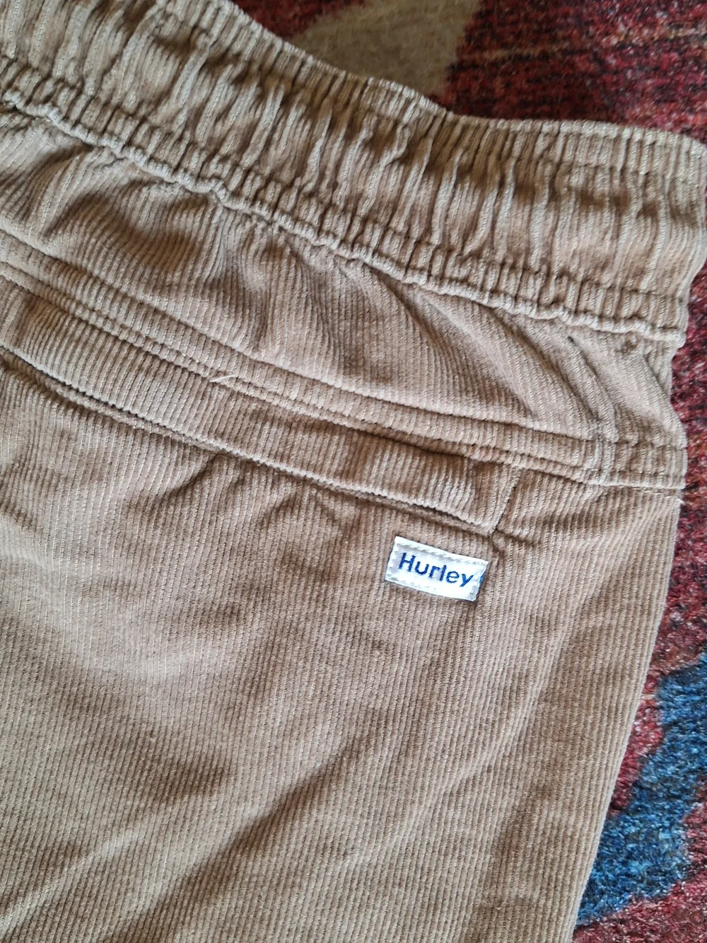 Hurley Men's Corduroy Drawstring Joggers
